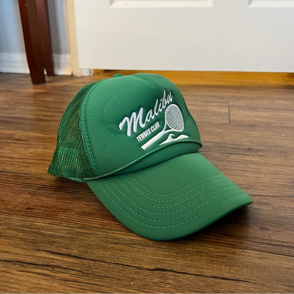 Malibu tennis club trucker hat